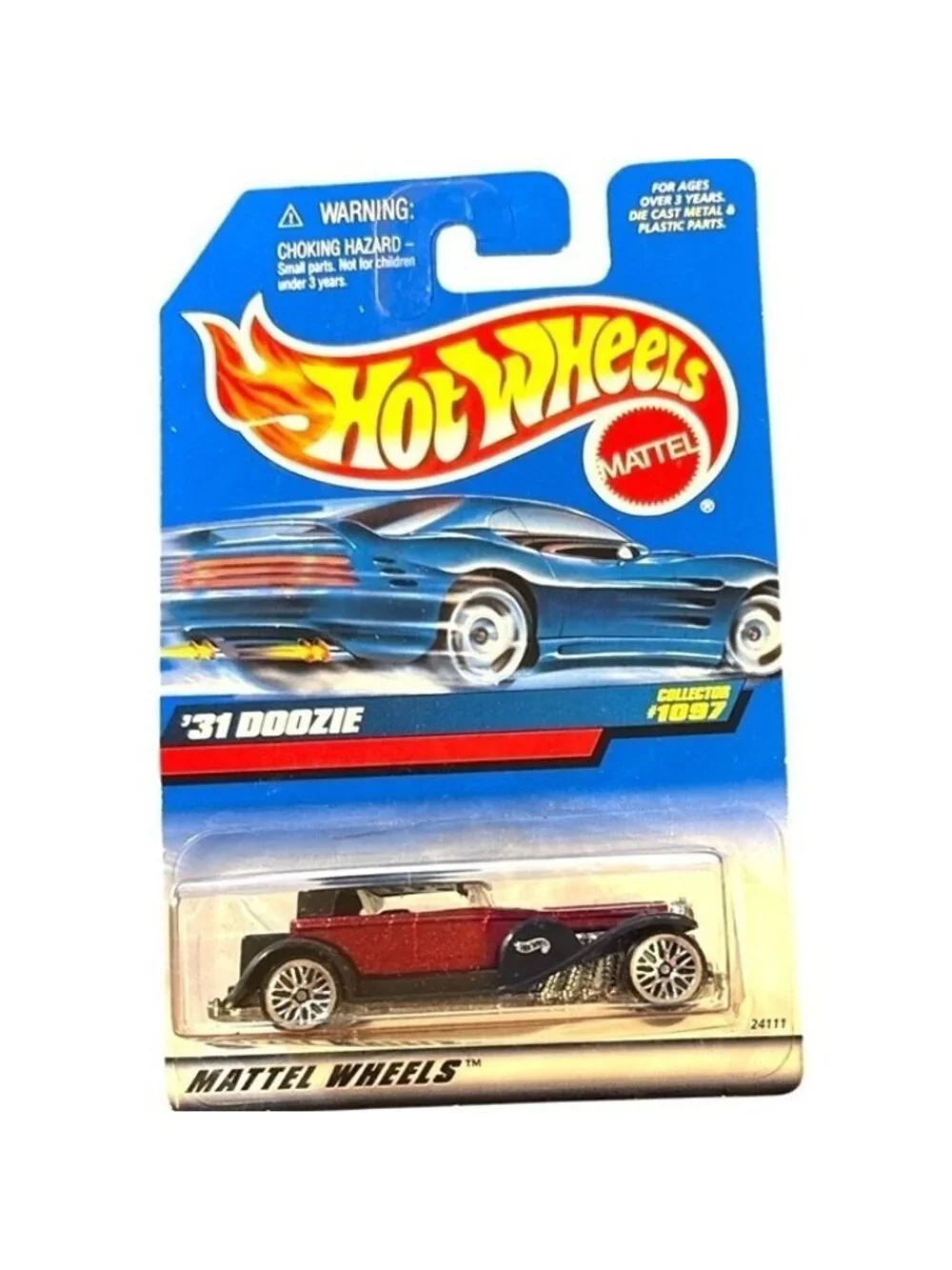 Die Cast Hot Wheels 31 Doozie Car Collector Editions #1097 1999 Red Black NISP